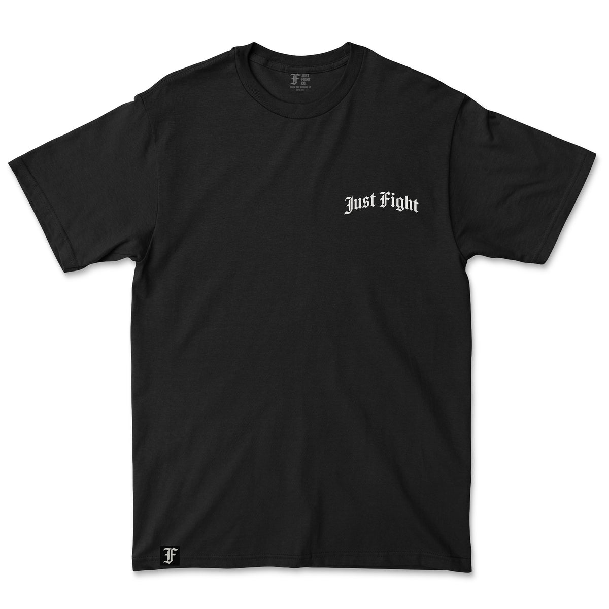 Just Fight Oversized Back Print Tee